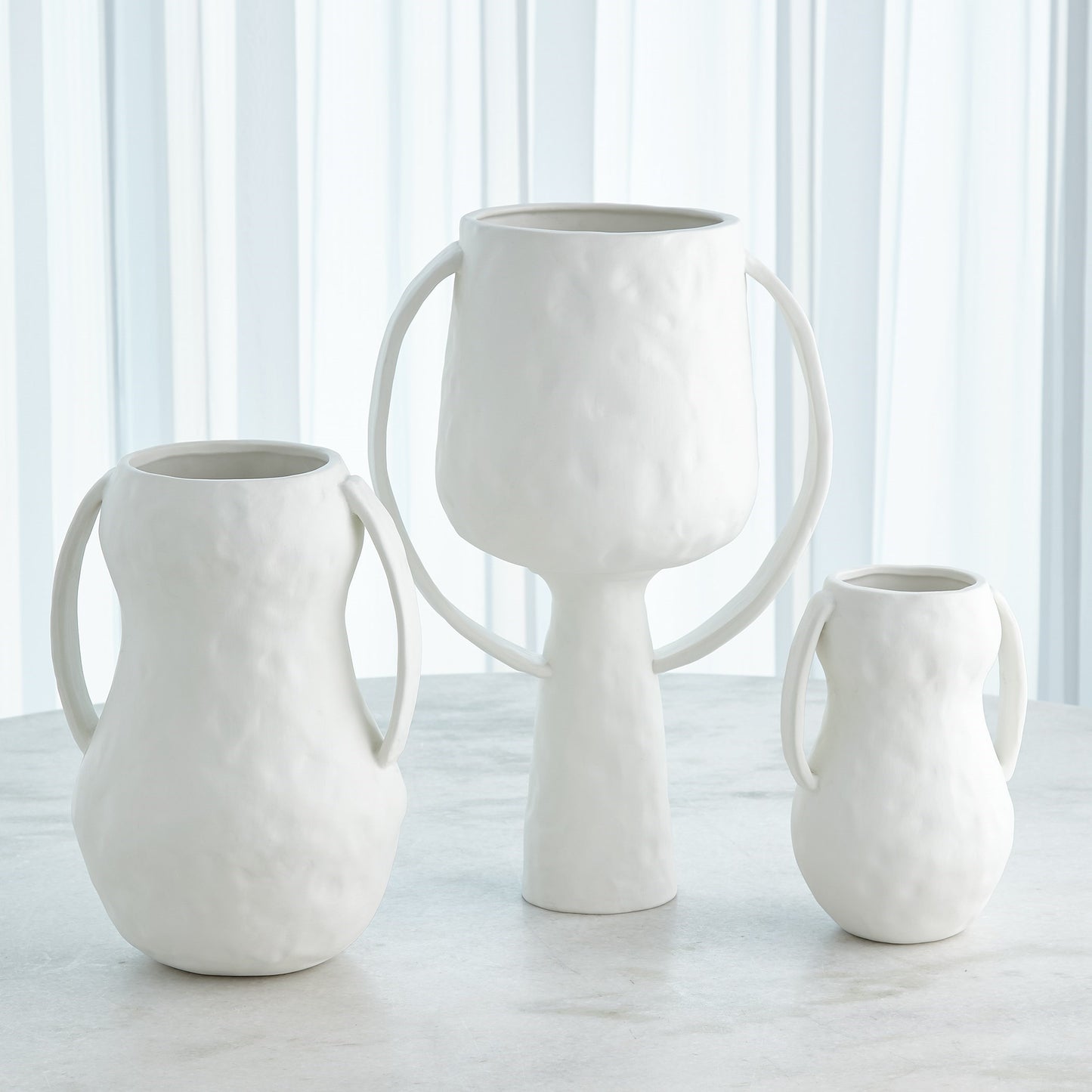 Aquitaine Vases (White)