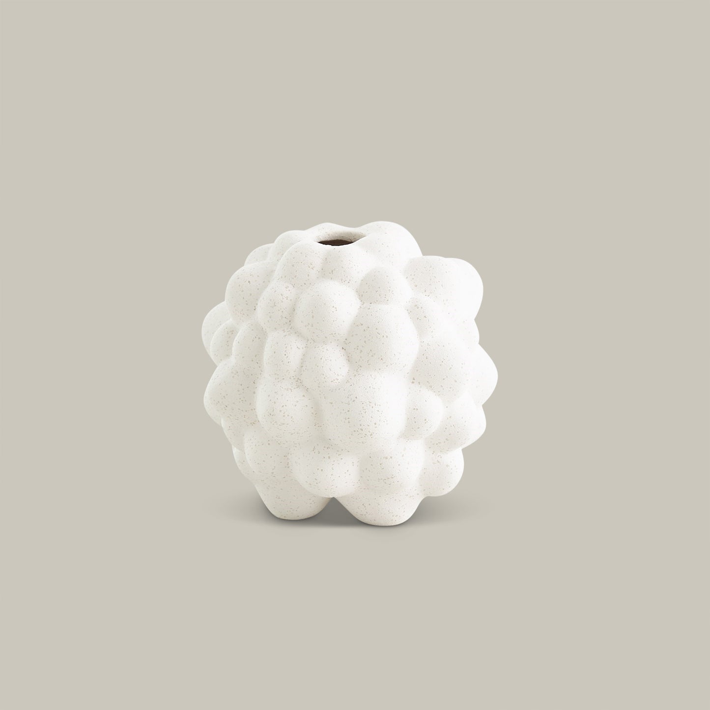 Organic Bubble Vases (Volcanic White)