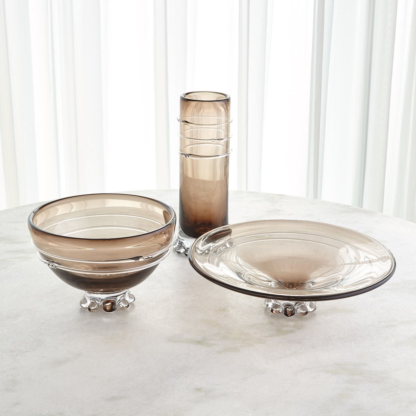 Verre Lisse Collection (Doré)