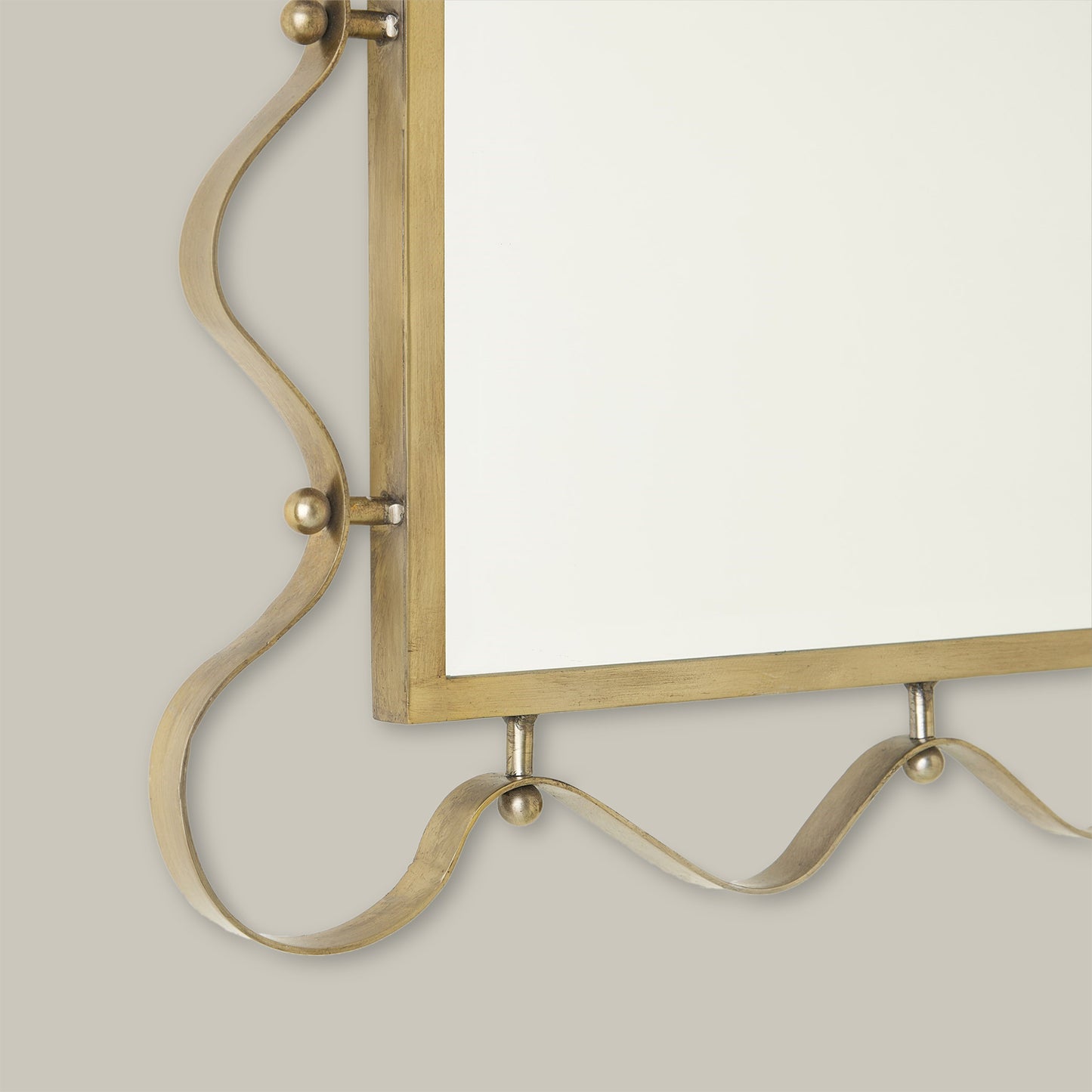 Les Vagues Mirror - Brass (Preorder)