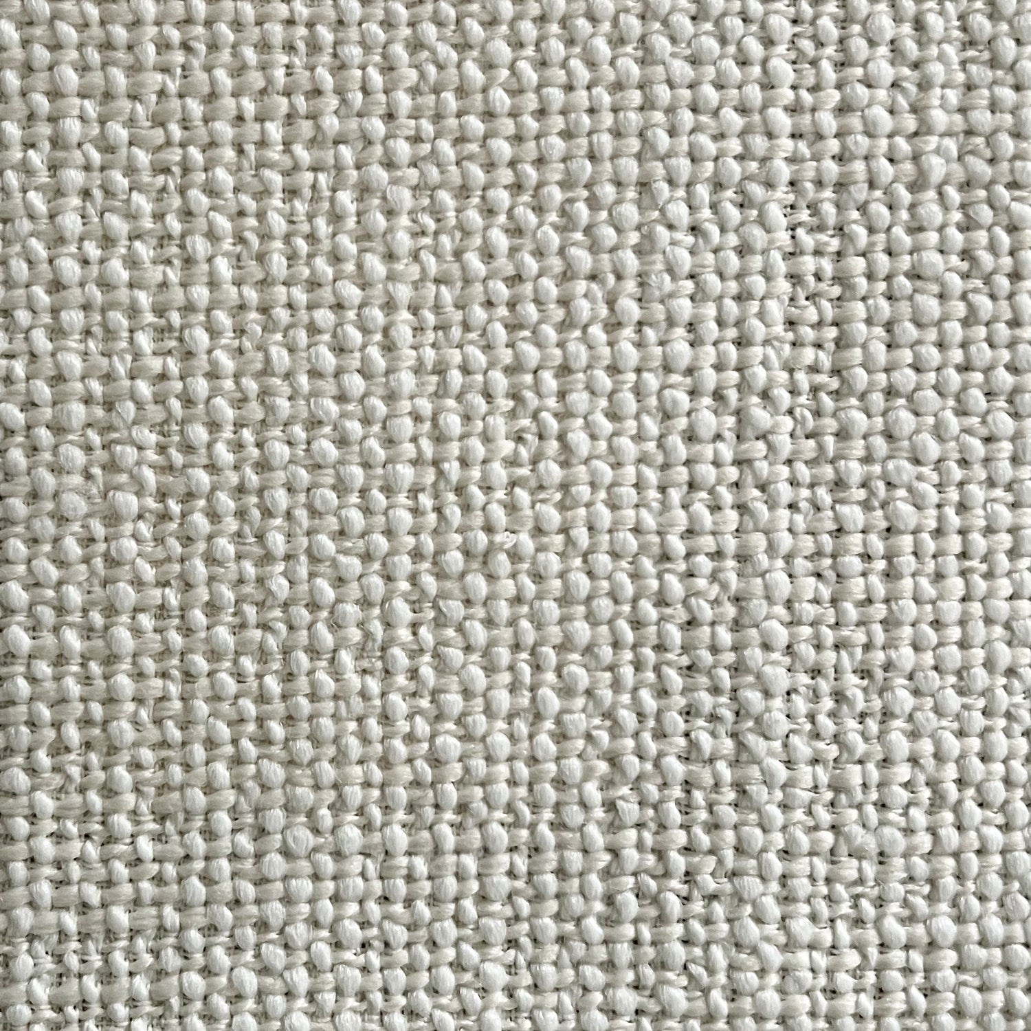 Lemieux et Cie Chunky Basketweave in ivory, textured woven swatch with tactile nubby surface in close-up detail view.