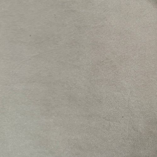 Lemieux et Cie Aniline Leather Swatch in neutral taupe, material sample showing soft matte texture on white studio backdrop.