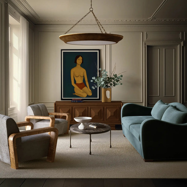 Dumas Leather Lounge Chair