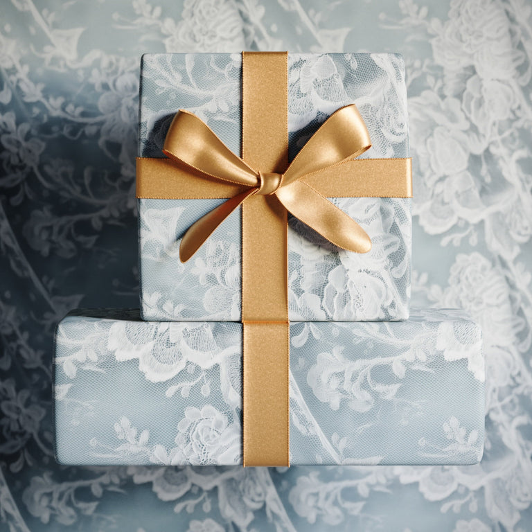 French Lace Gift Wrapping Paper