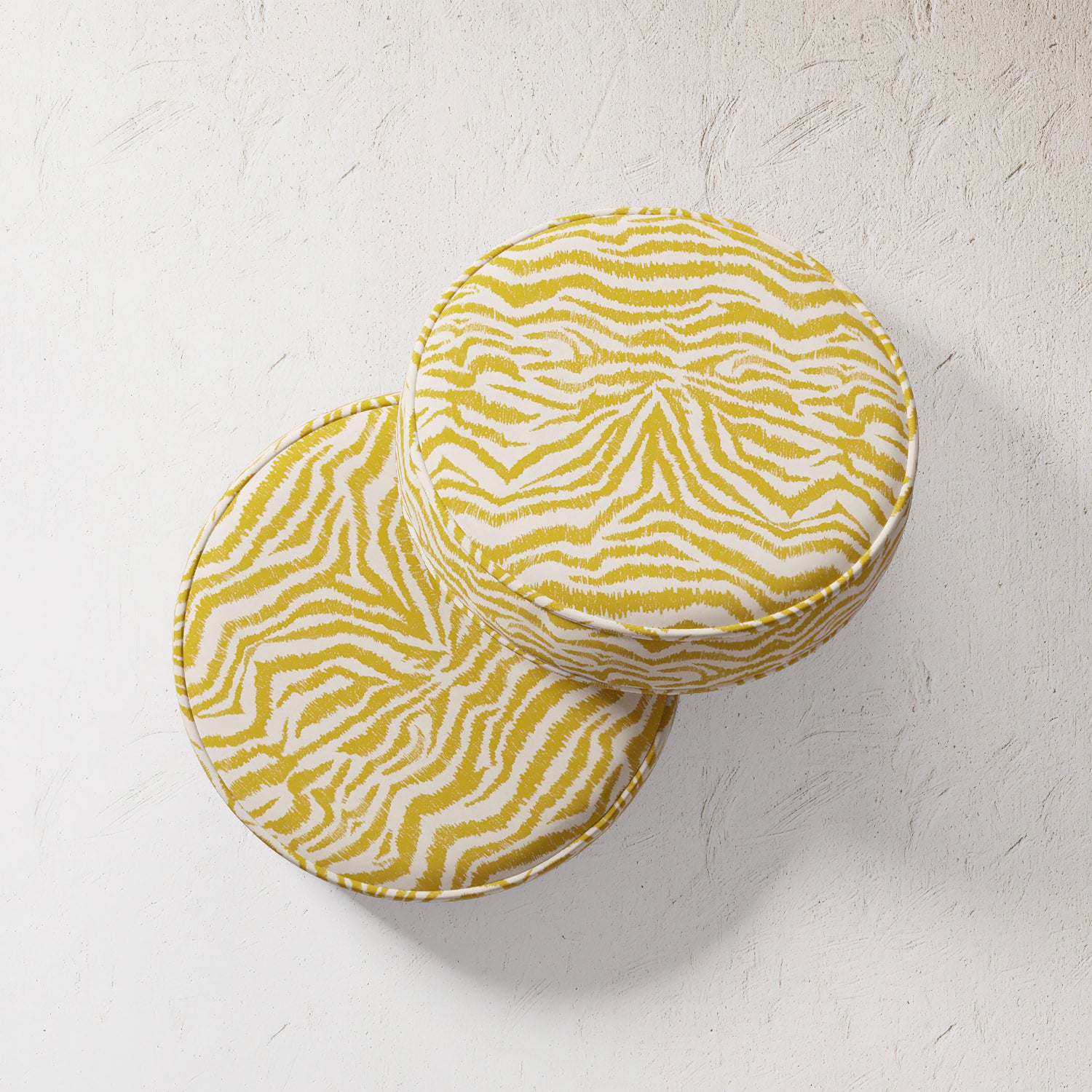 Outdoor Pillow - Citron Zebra