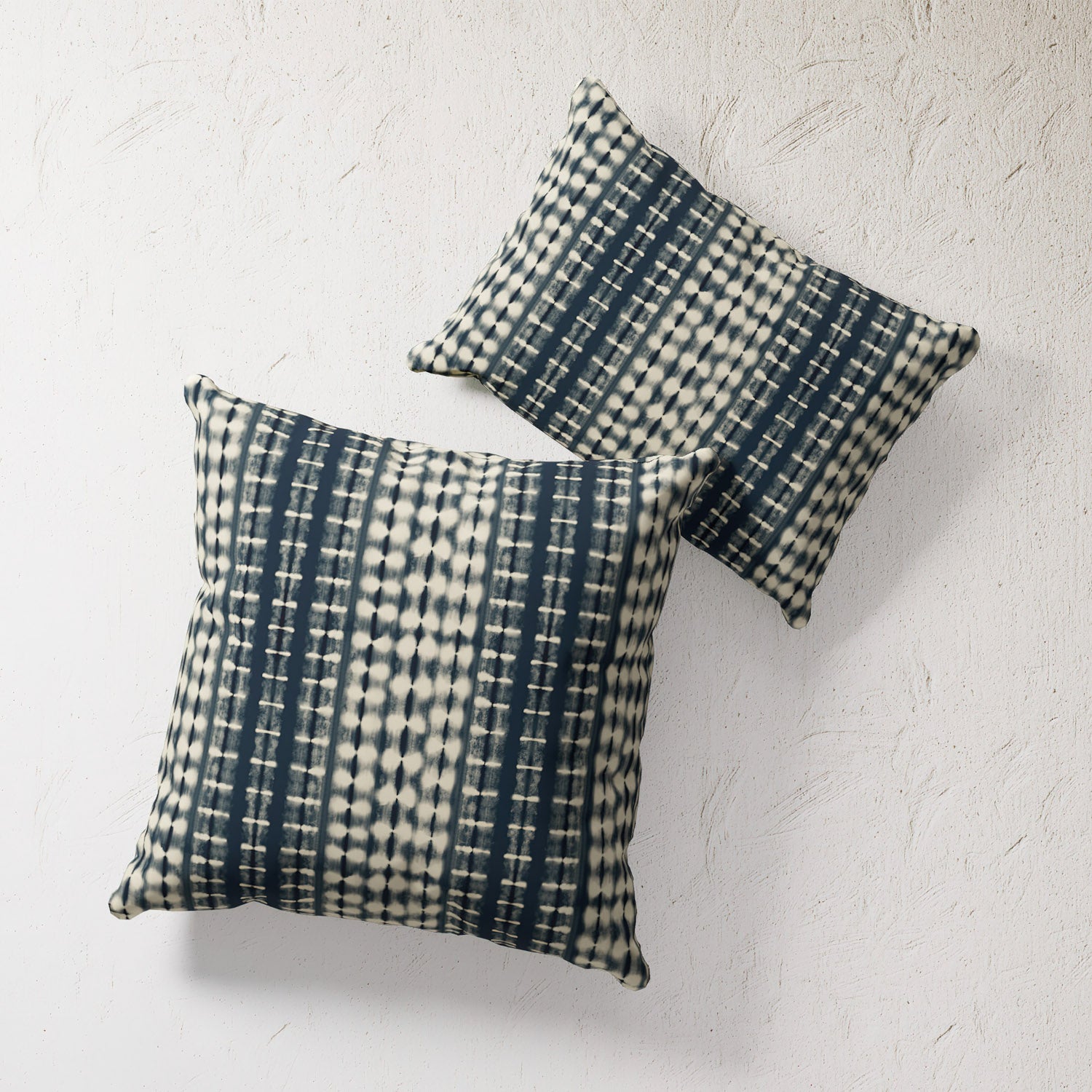 Outdoor Pillow - Indigo Shibori
