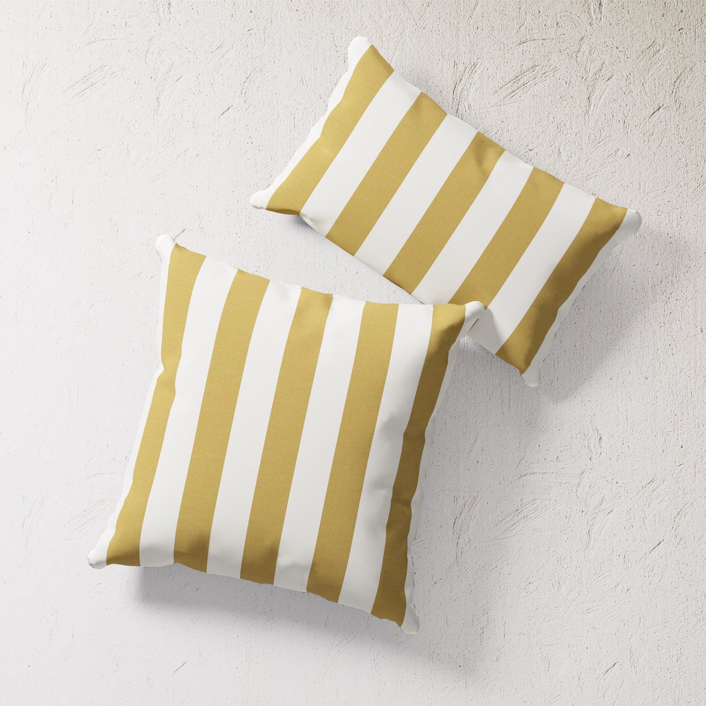 Indoor / Outdoor Pillow - Cabana Stripe (Citron)