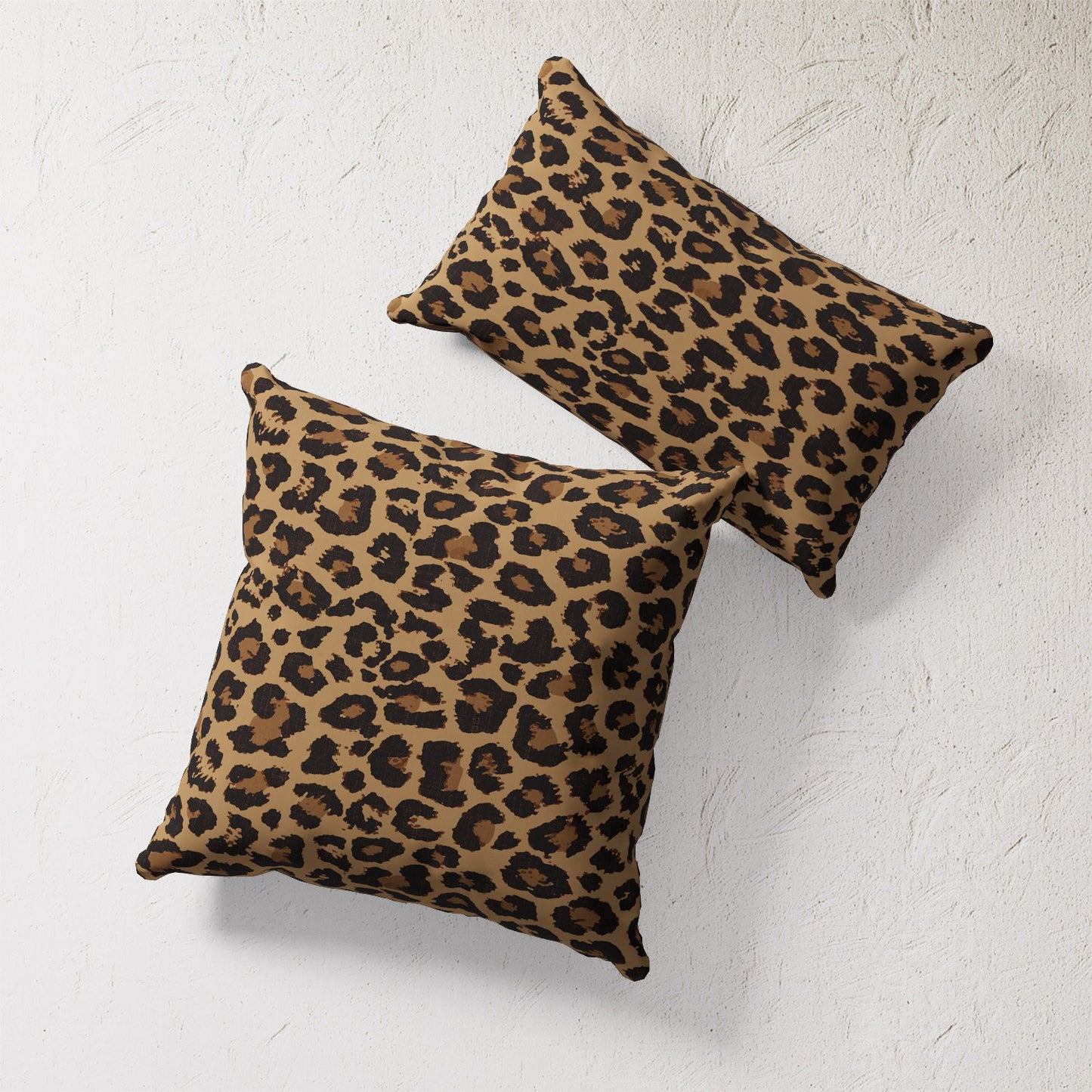 Indoor / Outdoor Pillow - Natural Cheetah Print