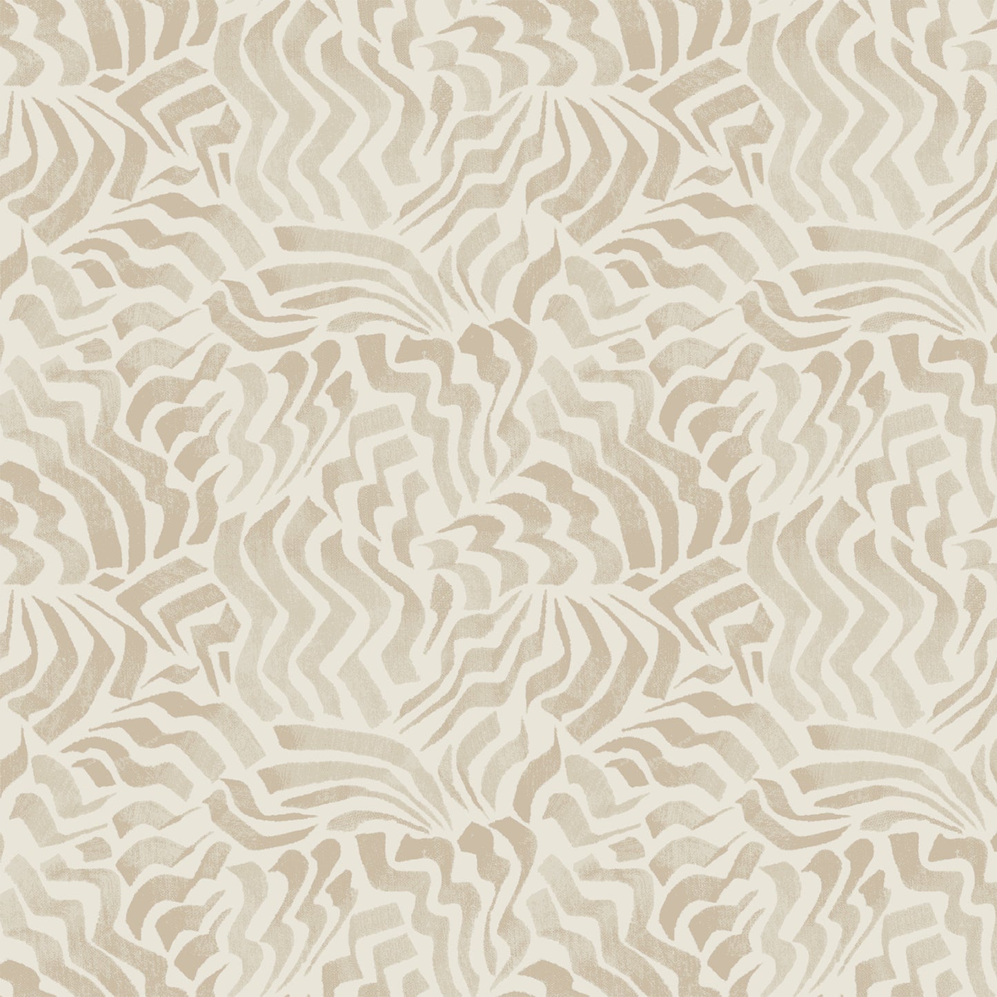 Zora Wave Wallpaper (Taupe)