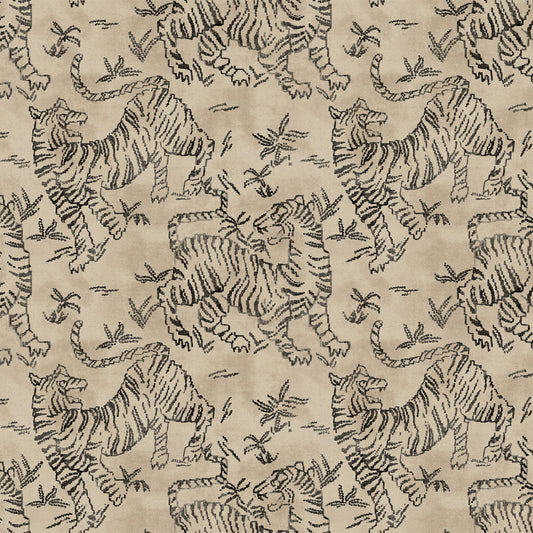 Orly Tigers Wallpaper (Taupe)