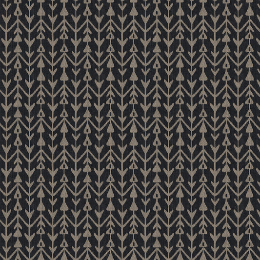 Martigue Stripe Wallpaper (Black)