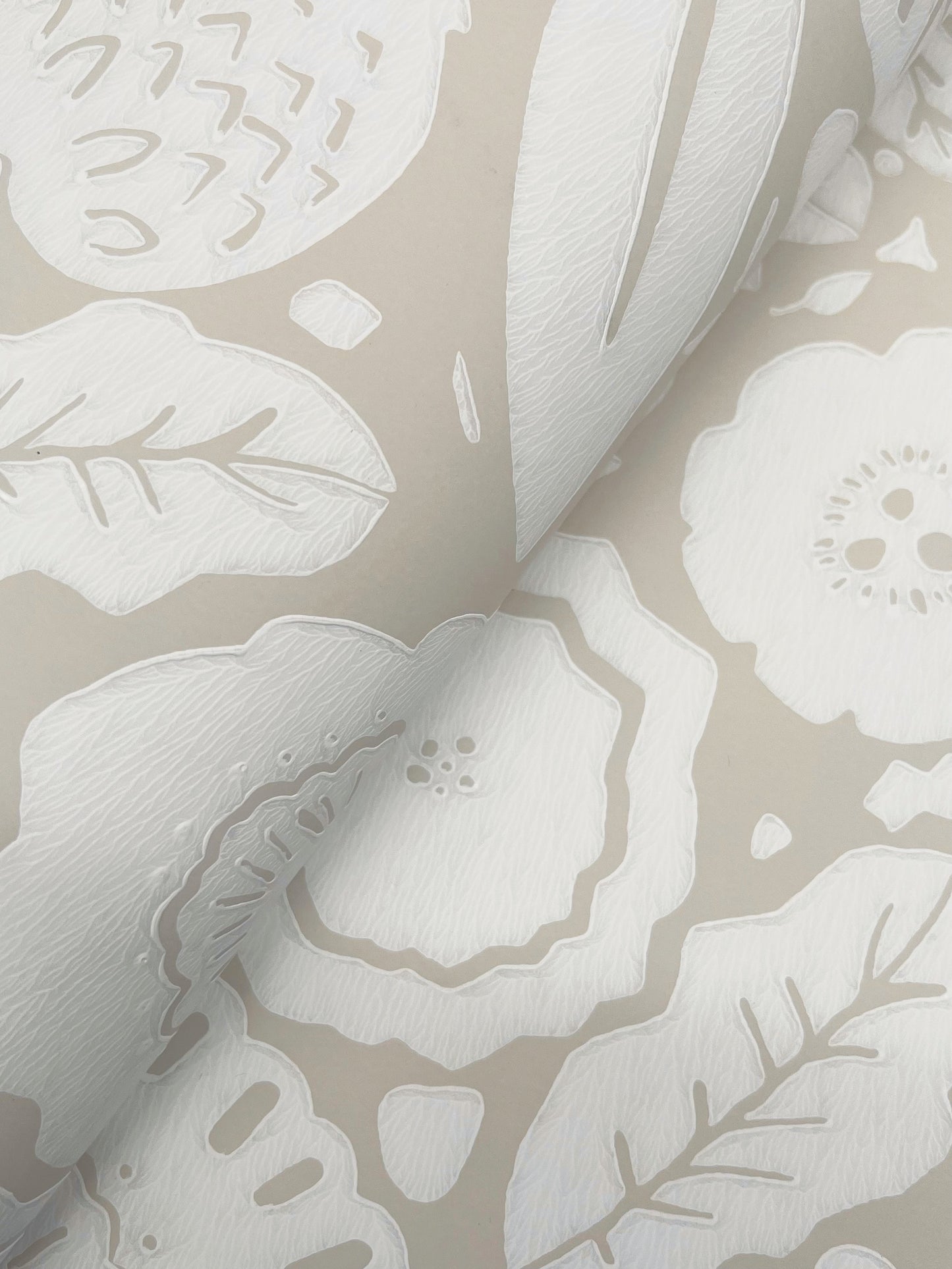 Camille Blossom Wallpaper (Linen)