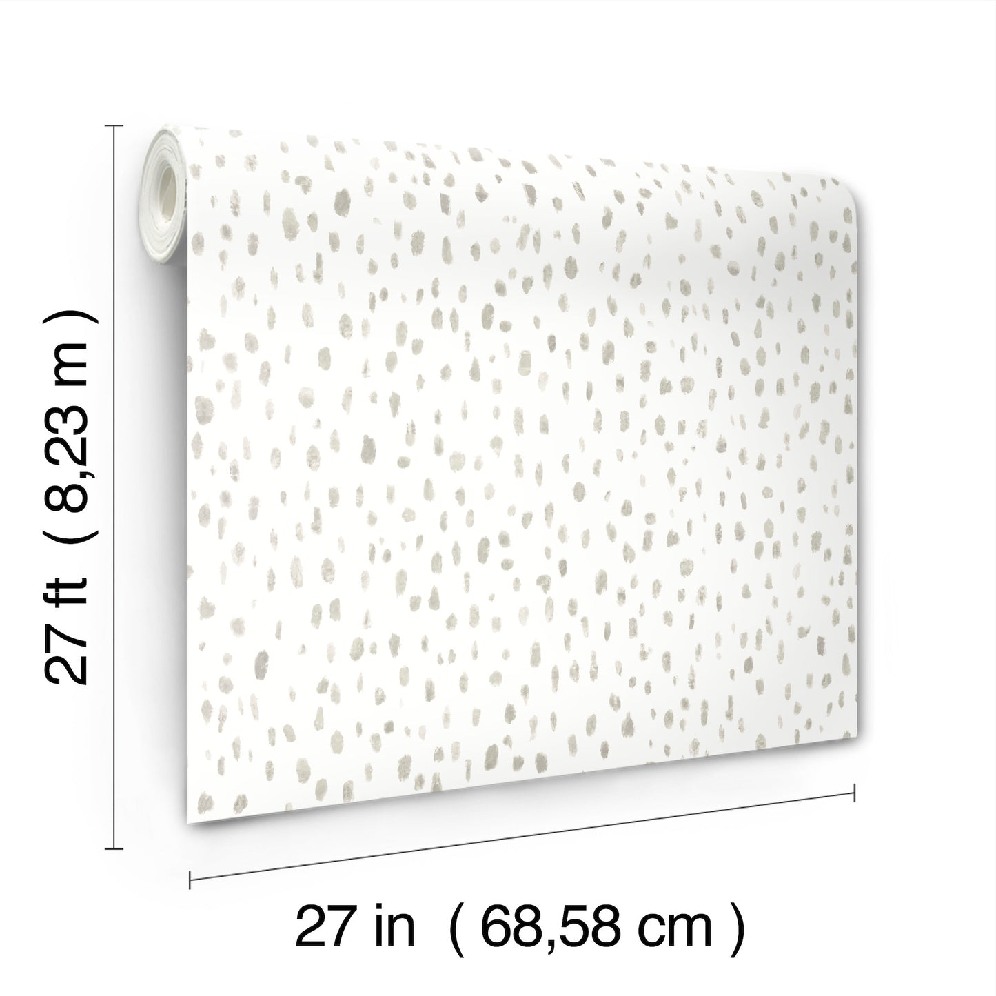 Tachette Wallpaper (Taupe)