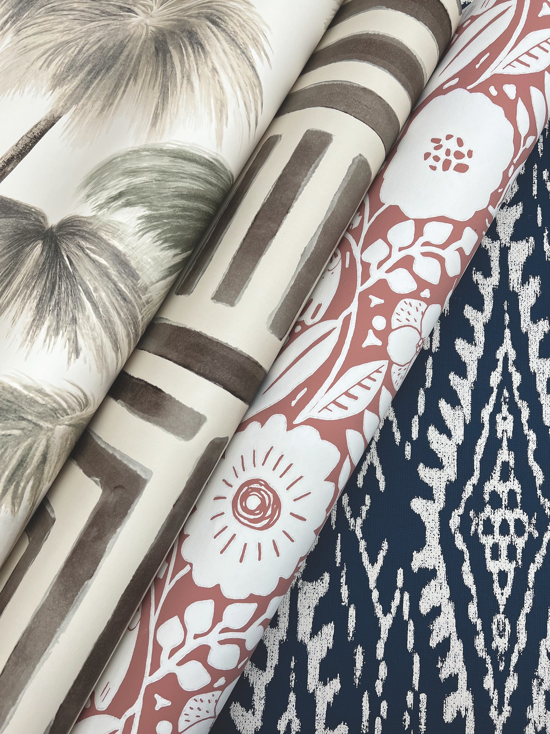 Plein Air Palms Wallpaper (Vintage)