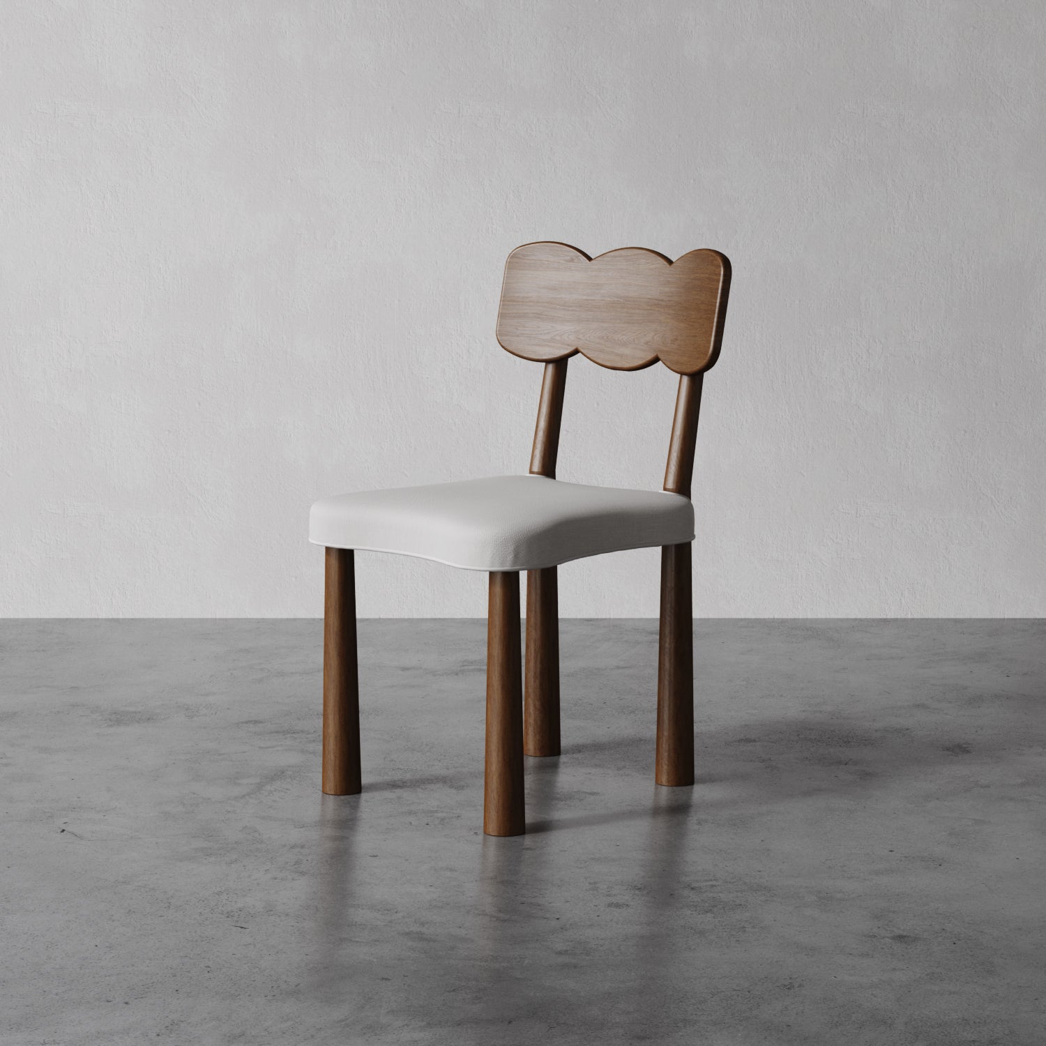Madeleine Dining Chair Set of 2 (Walnut)
