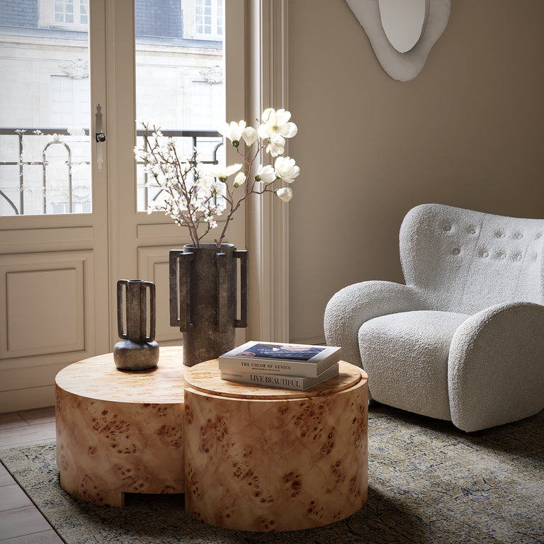 Normandie and Bretagne Vase Collection - (Dark Grey)