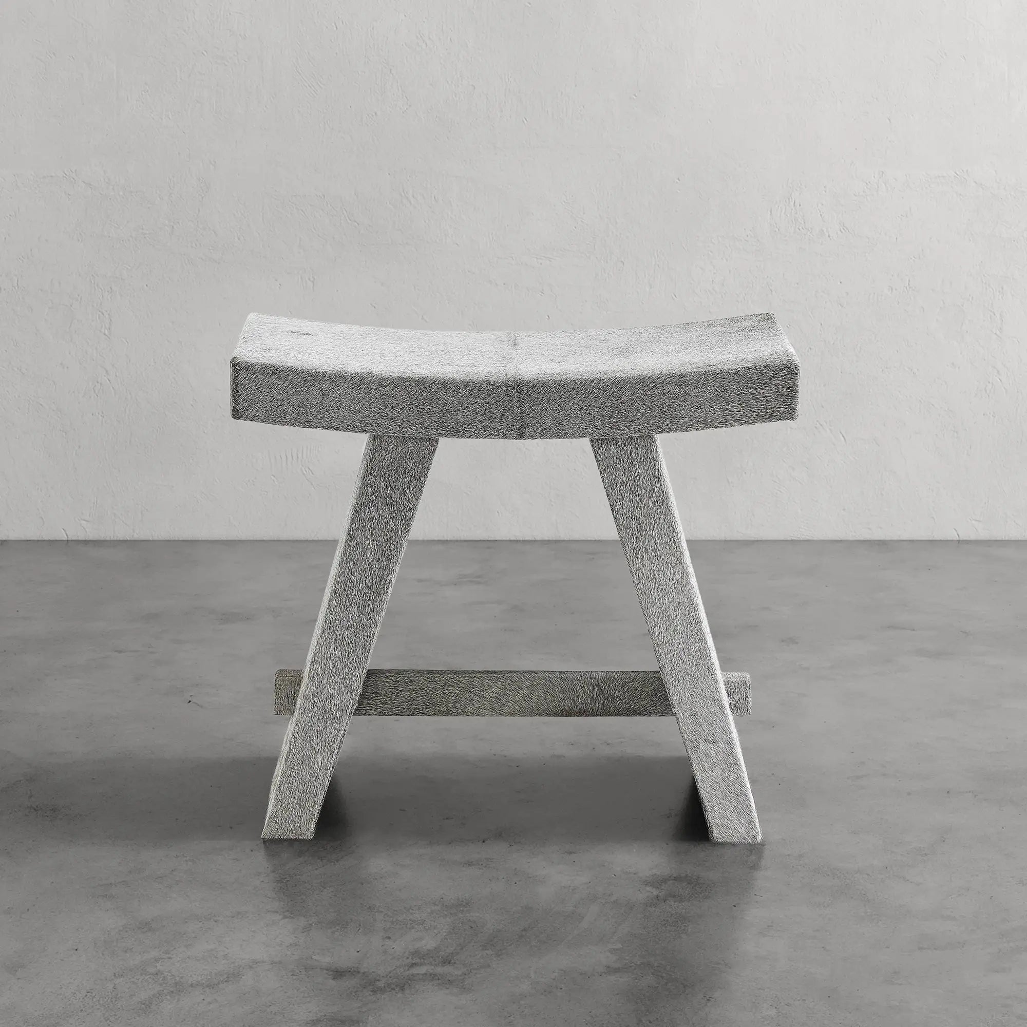Pierre Hair-on-Hide Stool