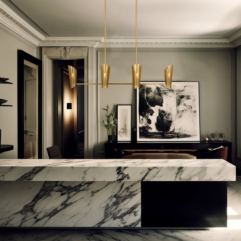 Plivot 6 Light Linear Chandelier at 14 Crosby
