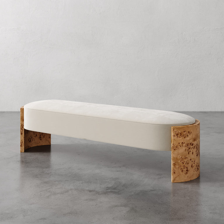 Benoit Custom Upholstered Bench