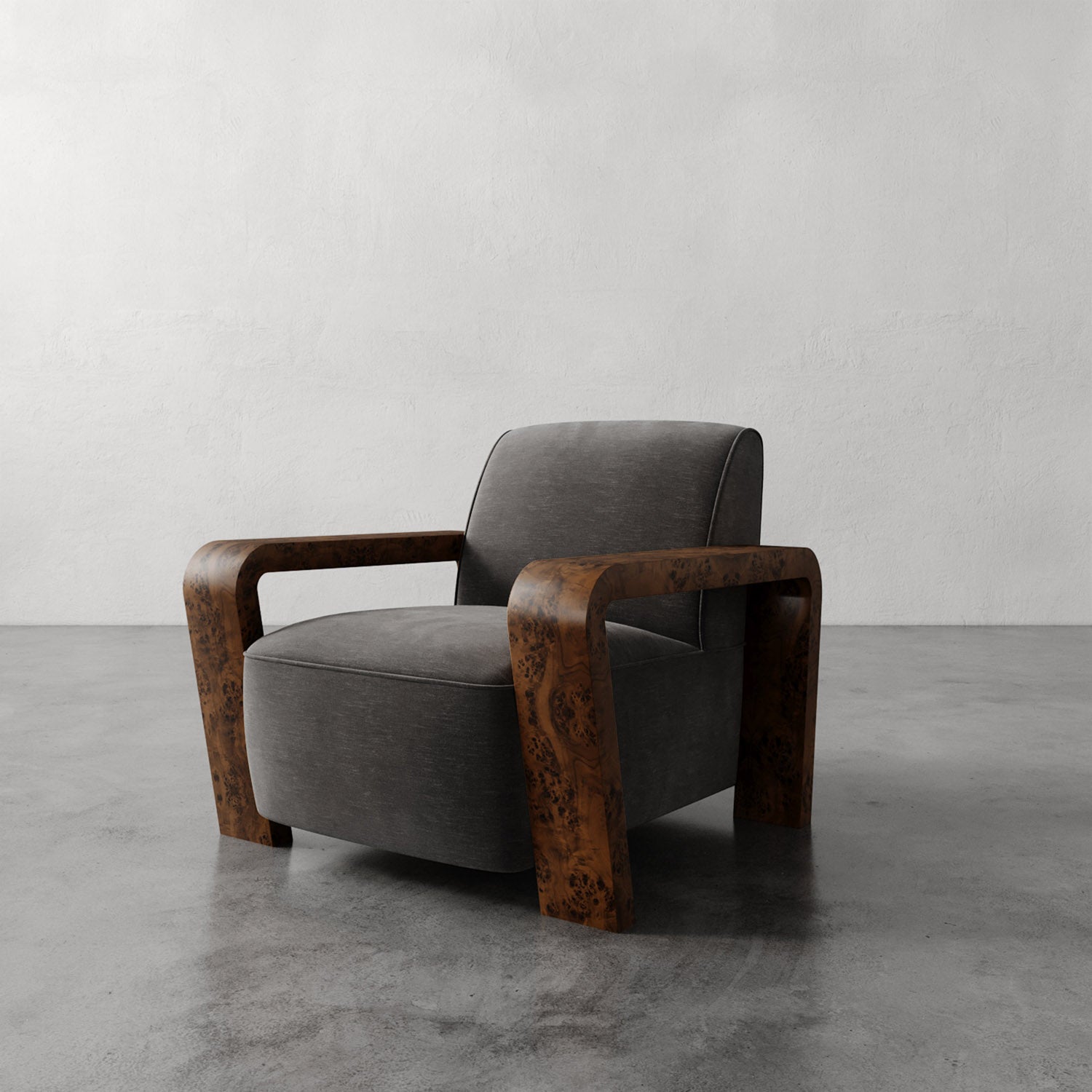 Dumas Custom Upholstered Chair