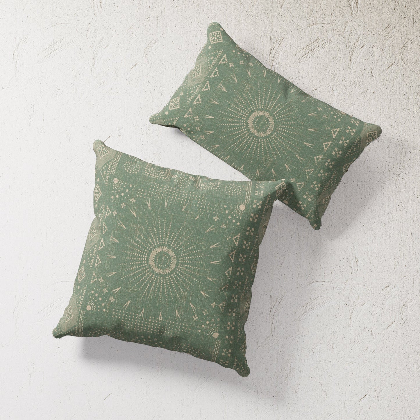 Indoor / Outdoor Pillow - Green Tashina