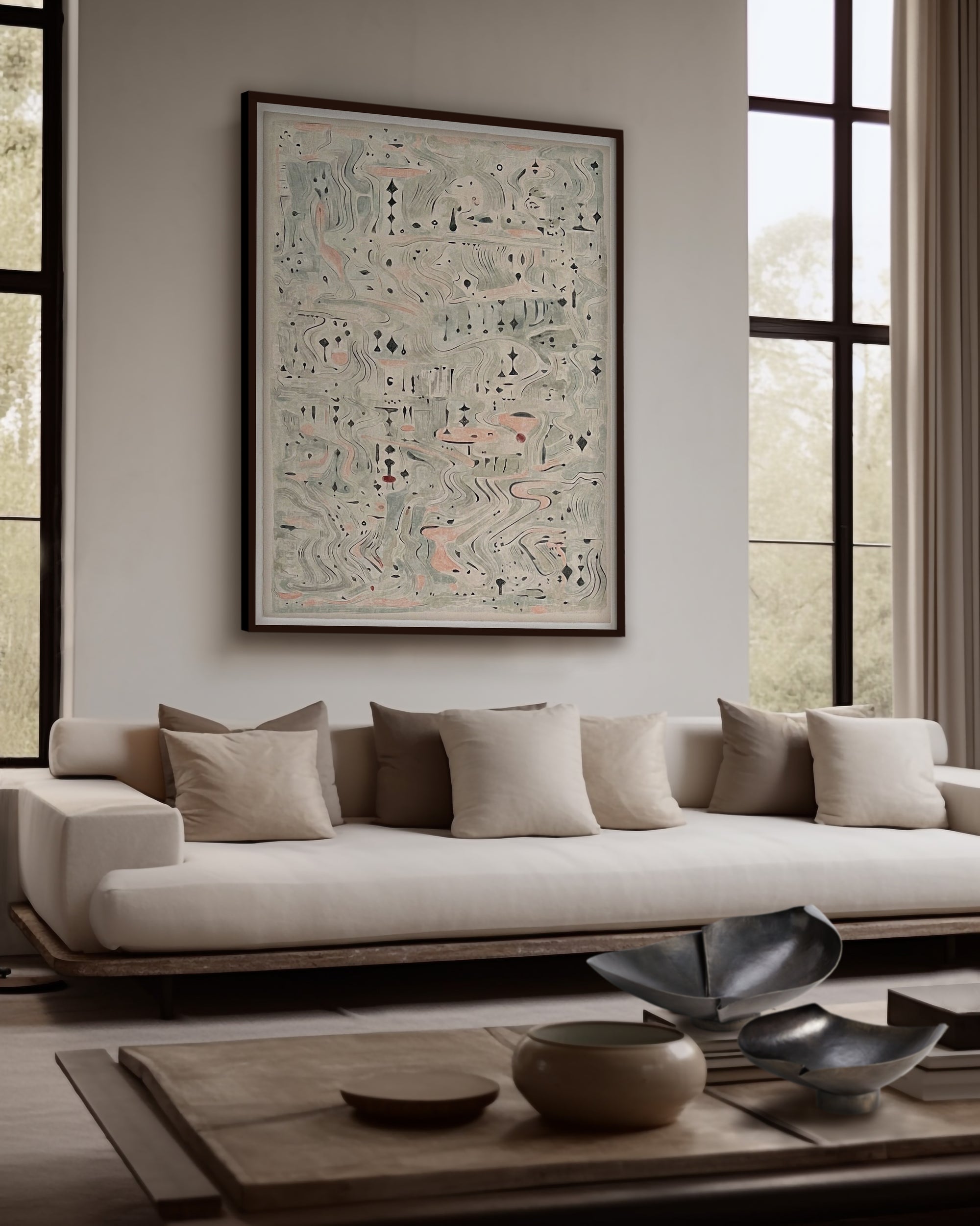 Les Terrains Limited Edition Art Print