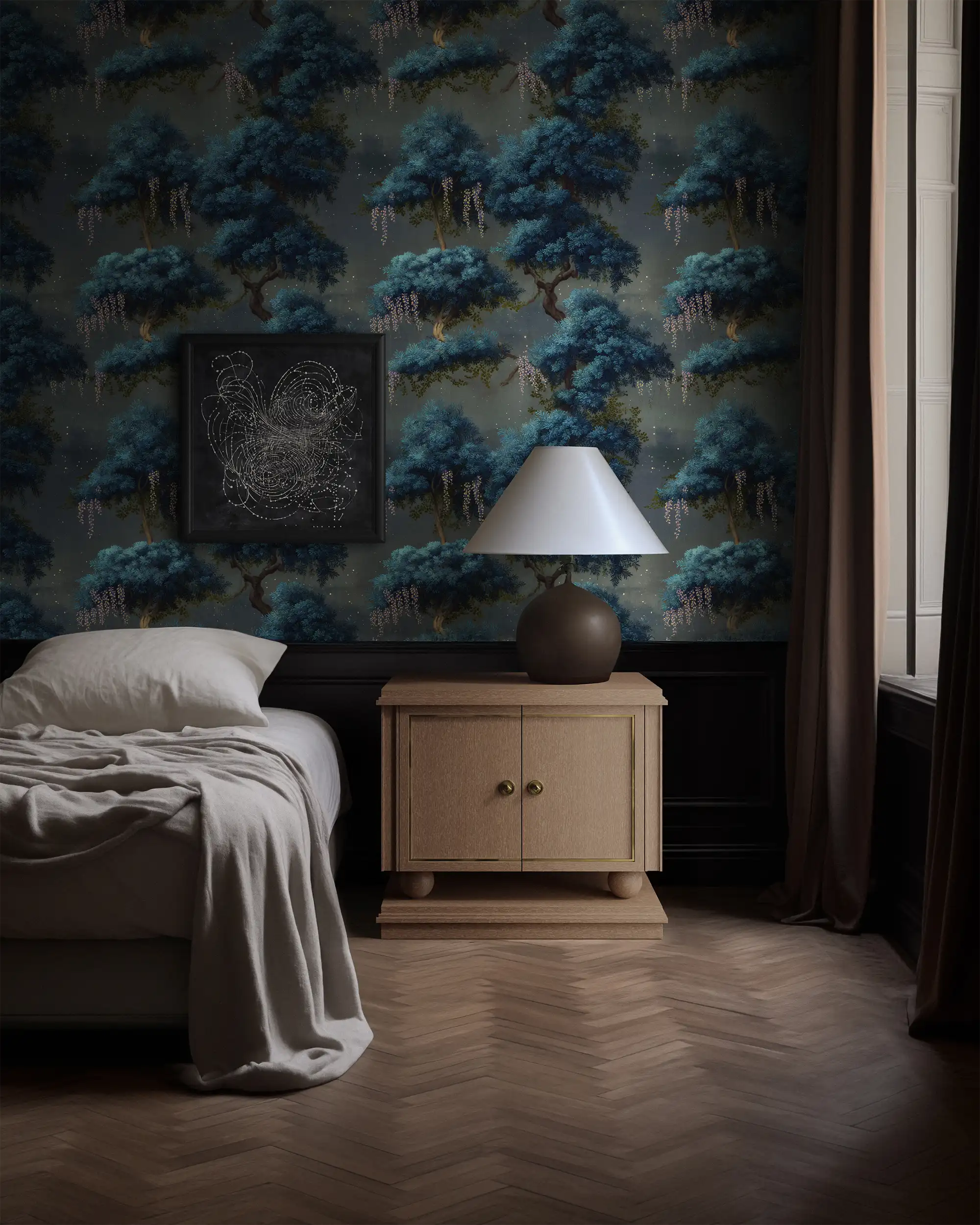 Willow Night Wallpaper