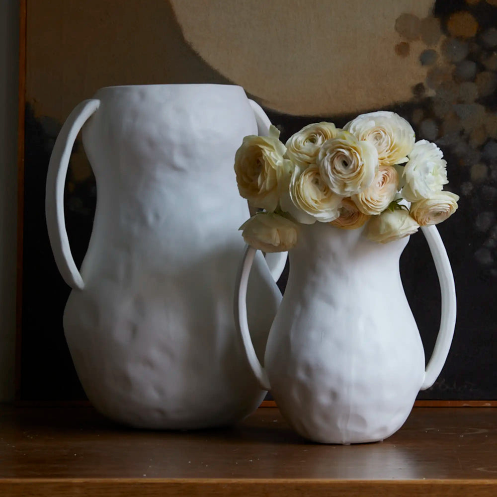 Aquitaine Vases (White)