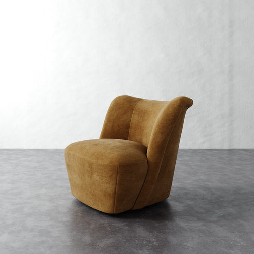 Aurelie Chair - Mohair Brown Sugar