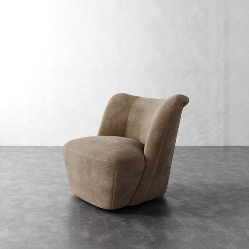 Aurelie Chair - Mohair Ecru