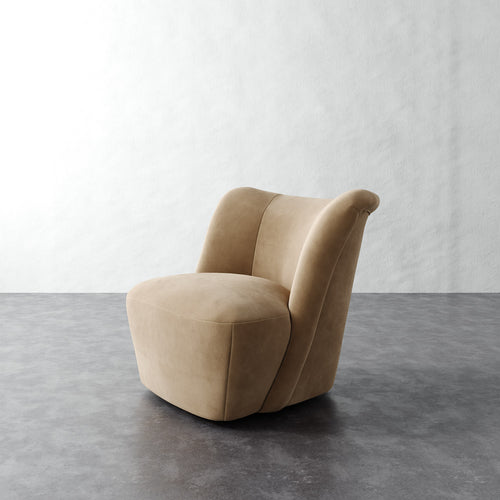 Aurelie Chair - Performance Velvet Acorn