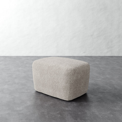 Aurelie Ottoman - Brixton Dove Gray