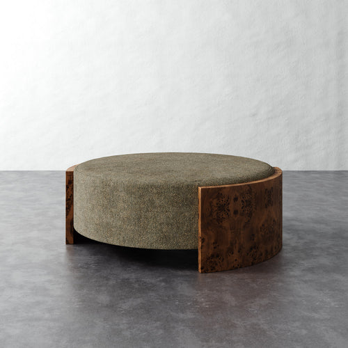 Benoit Coffee Table Ottoman - Micro Boucle Balsam