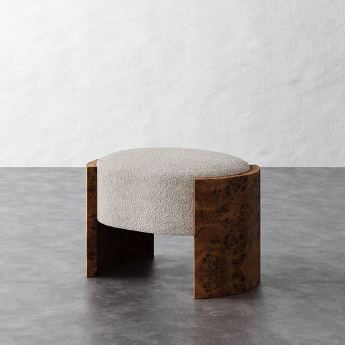 Benoit Ottoman - Brixton Dove Gray