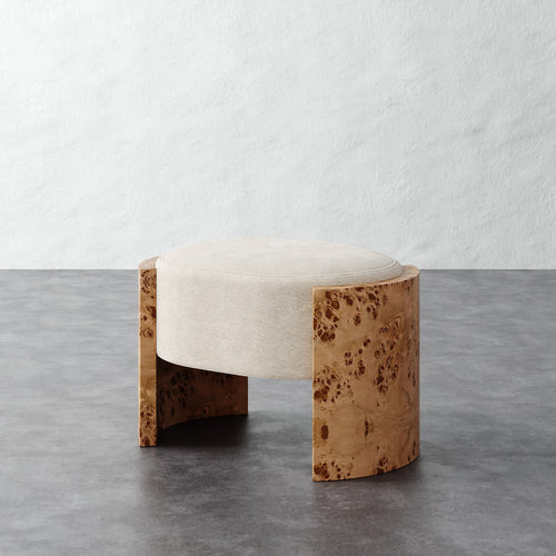 Benoit Ottoman - Performance Boucle Cream