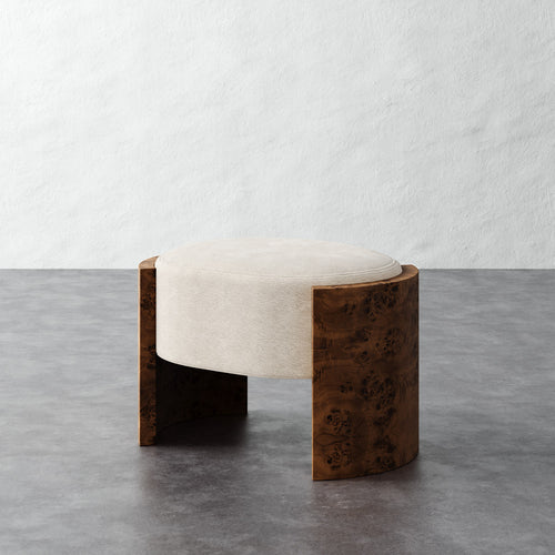 Benoit Ottoman - Performance Boucle Cream