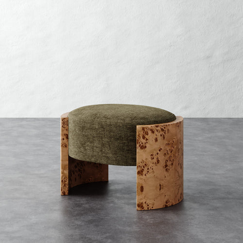 Benoit Ottoman - Performance Matelasse Balsam