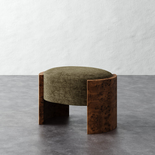 Benoit Ottoman - Performance Matelasse Balsam