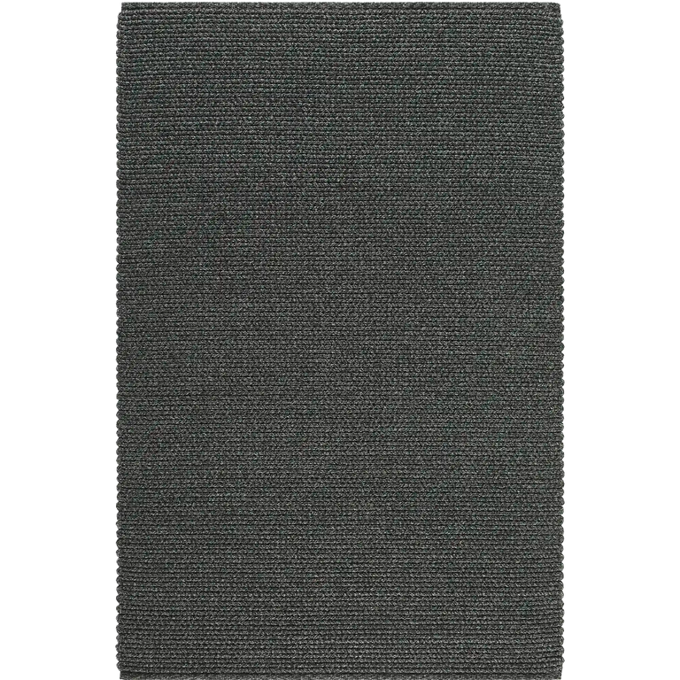 Tricot Handwoven Outdoor Rug (Charcoal)