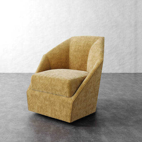 Bijou Swivel Chair - Brixton Honey