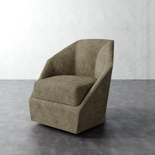 Bijou Swivel Chair - Micro Boucle Balsam