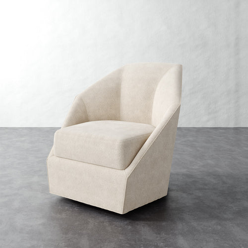 Bijou Swivel Chair - Performance Boucle Cream