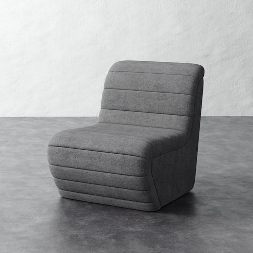 Brunoy Chair - Chunky Basket Pewter