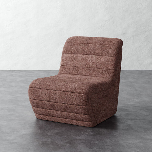 Brunoy Chair - Micro Boucle Fig