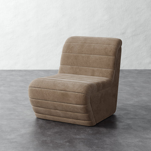 Brunoy Chair - Mohair Ecru