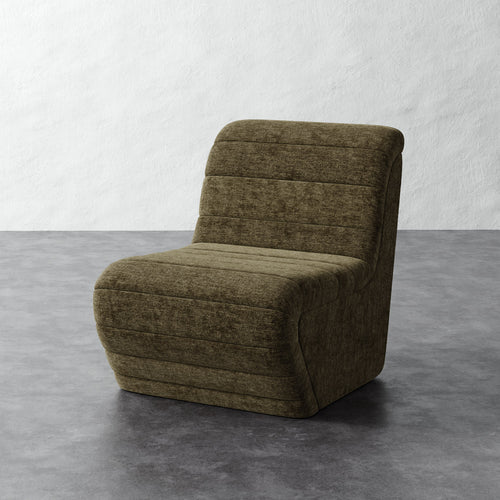 Brunoy Chair - Performance Matelasse Balsam