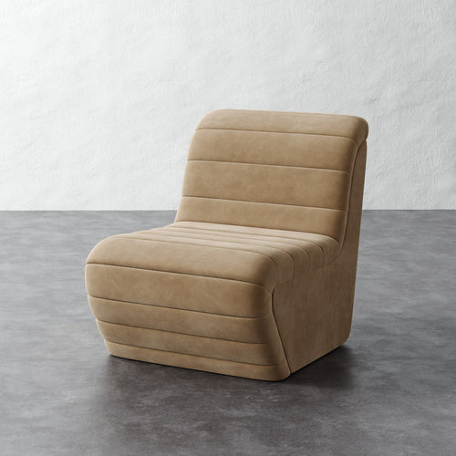 Brunoy Chair - Performance Velvet Acorn
