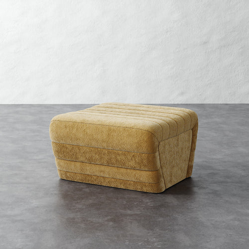 Brunoy Ottoman - Brixton Honey