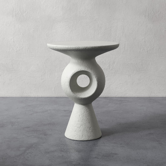 Carmen Plaster Side Table - Preorder