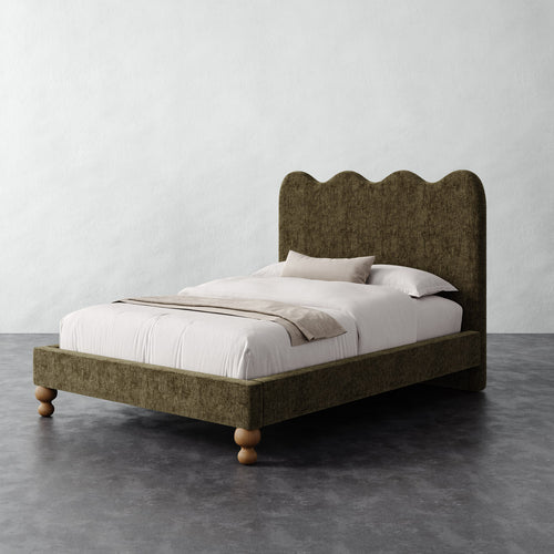 Celine Bed - Performance Matelasse Balsam
